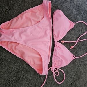 Pink bikini